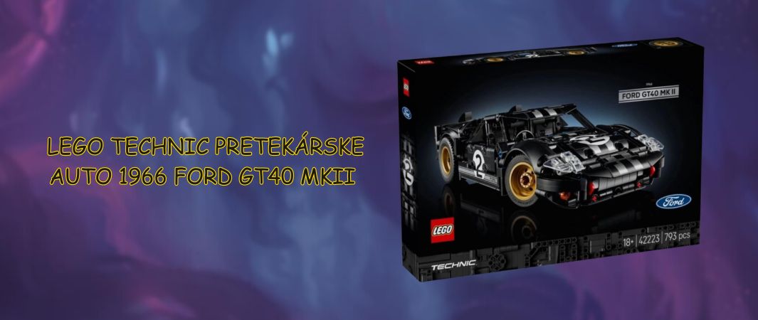 technic lego pretekarske auto 